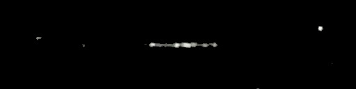 Processed fireball image