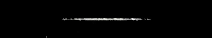 Processed fireball image