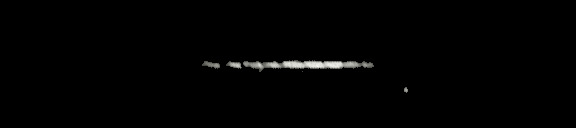 Processed fireball image