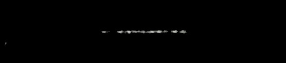 Processed fireball image