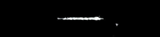 Processed fireball image