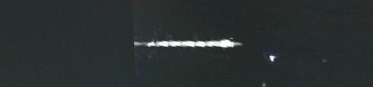 Unprocessed fireball image