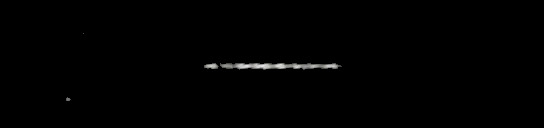 Processed fireball image