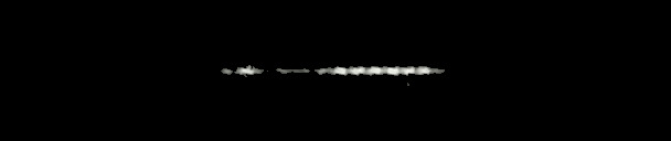 Processed fireball image