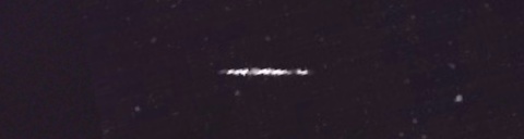 Unprocessed fireball image