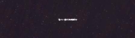 Unprocessed fireball image
