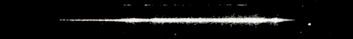 Processed fireball image