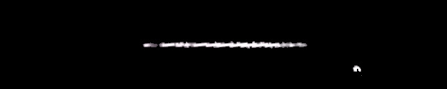 Processed fireball image
