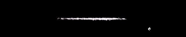 Processed fireball image