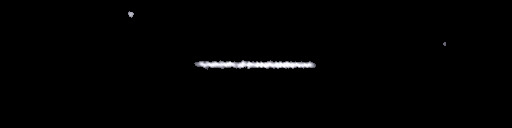 Processed fireball image