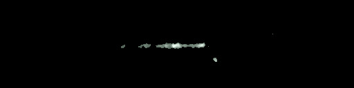 Processed fireball image