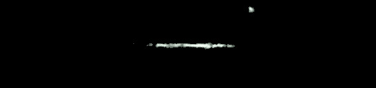 Processed fireball image