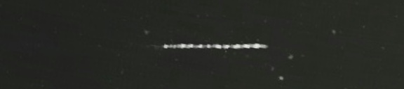 Unprocessed fireball image