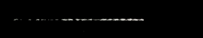 Processed fireball image