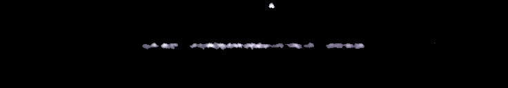 Processed fireball image