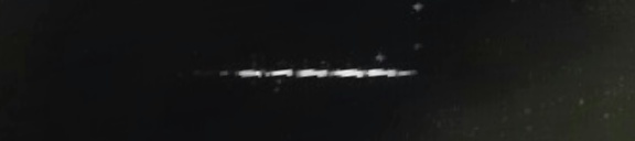 Unprocessed fireball image