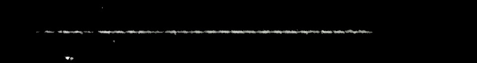 Processed fireball image