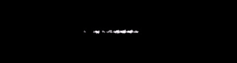 Processed fireball image