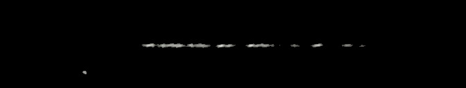 Processed fireball image