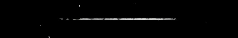 Processed fireball image