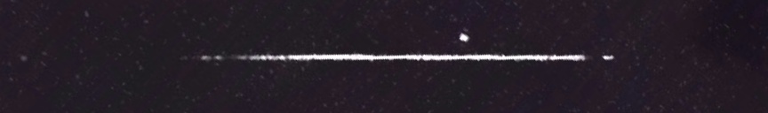 Unprocessed fireball image