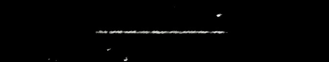Processed fireball image