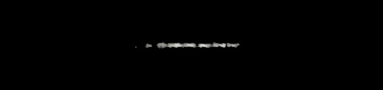 Processed fireball image