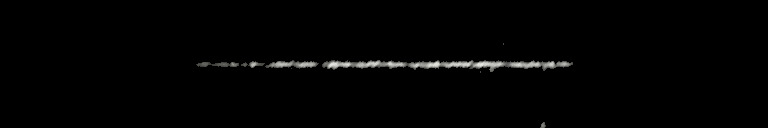 Processed fireball image