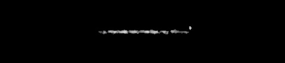 Processed fireball image