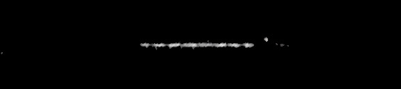 Processed fireball image