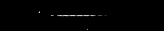 Processed fireball image