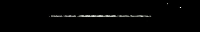 Processed fireball image