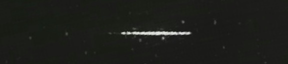 Unprocessed fireball image