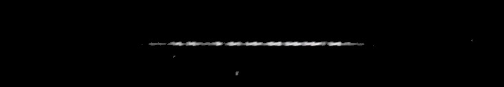 Processed fireball image