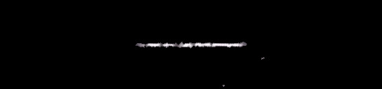 Processed fireball image