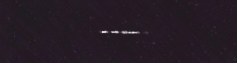 Unprocessed fireball image