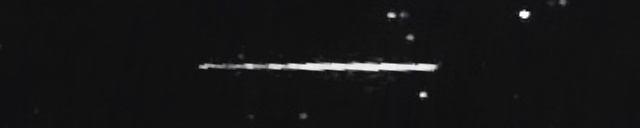 Unprocessed fireball image