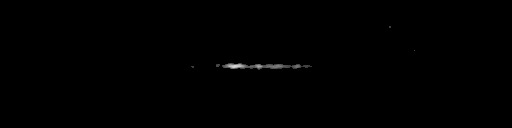 Processed fireball image