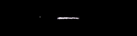 Processed fireball image