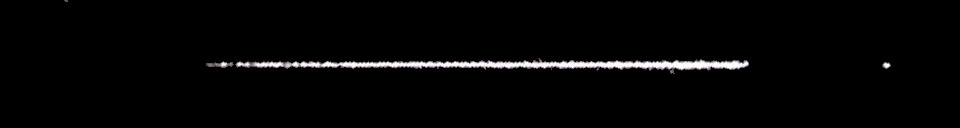 Processed fireball image