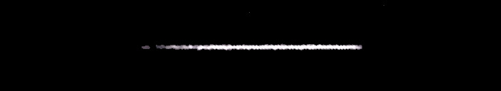 Processed fireball image