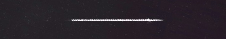Unprocessed fireball image