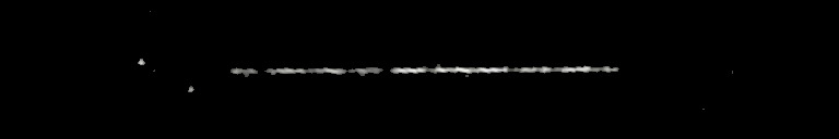 Processed fireball image