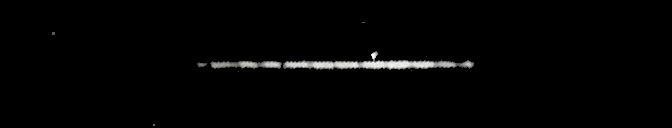 Processed fireball image