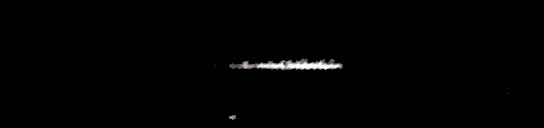 Processed fireball image