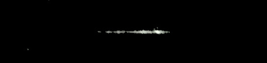 Processed fireball image