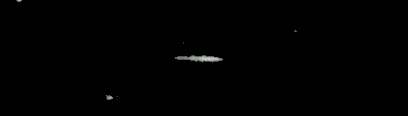 Processed fireball image