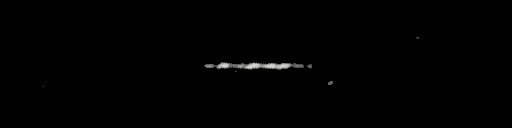 Processed fireball image