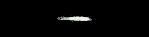 Processed fireball image
