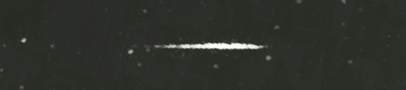 Unprocessed fireball image